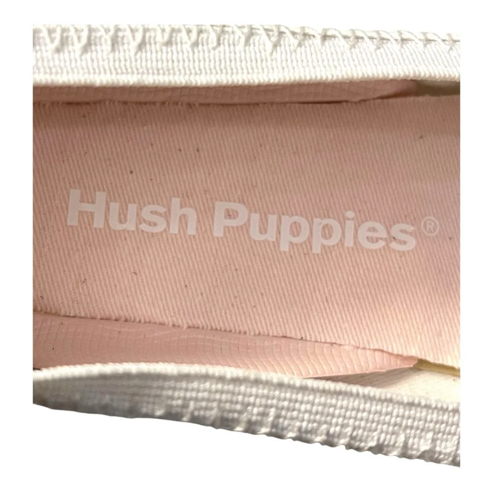 Hush Puppies Josie White Patent Ballet Flats – Girls Size 2W (New with Box!)